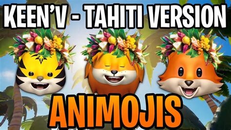 Un Jour J'irai A Thaiti KEEN'V - UN JOUR J'IRAI A TAHITI - ANIMOJIS COVER - YouTube